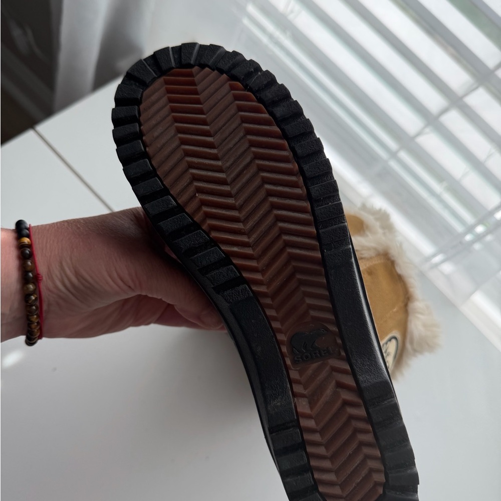 Sorel Leather Fur-Lined Boots - Picture 7 of 12